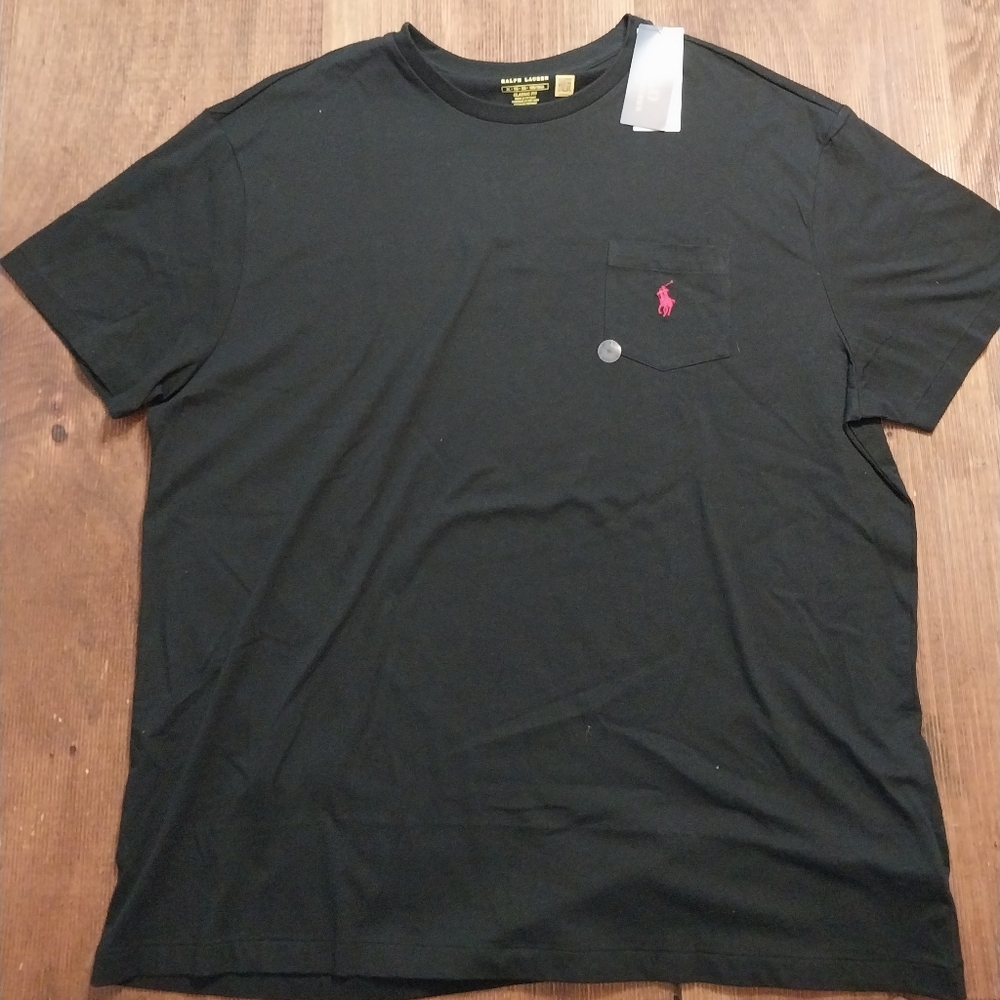 Black Polo by Ralph Lauren Men's Shirt
